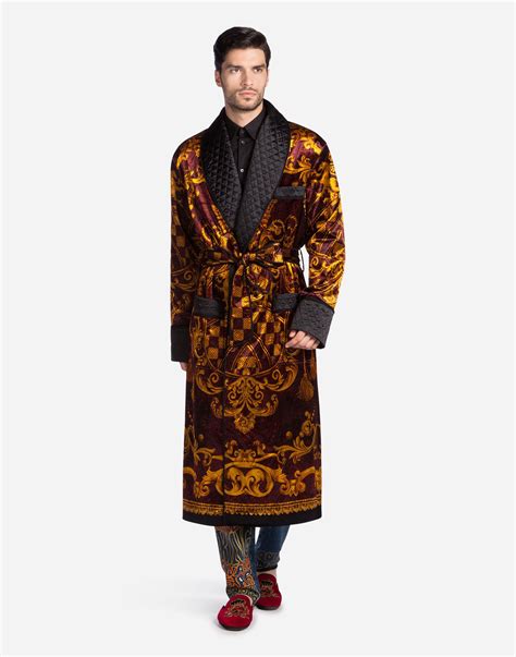 dolce gabbana robe suit